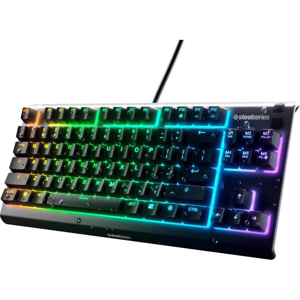 Клавіатура SteelSeries Apex 3 TKL USB UA Black (SS64817) - зображення 2