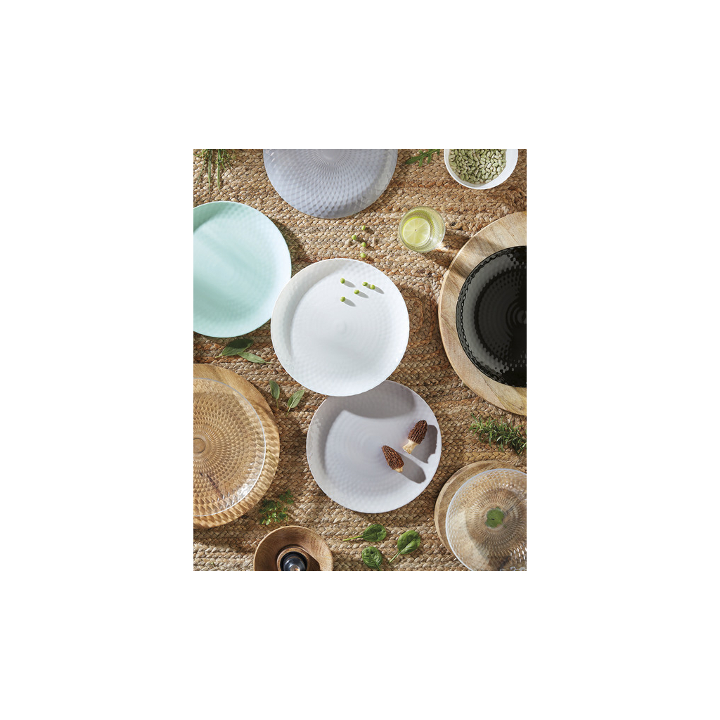 Тарілка Luminarc Pampille White 25 см обідня (Q4655) - изображение 4