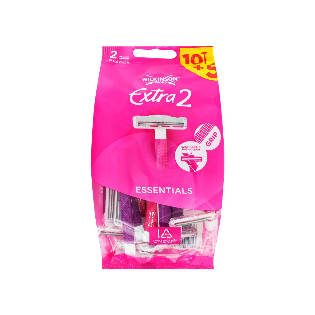 Бритва Wilkinson Sword Extra 2 Beauty 10+5 шт. (4027800919932) - зображення 1