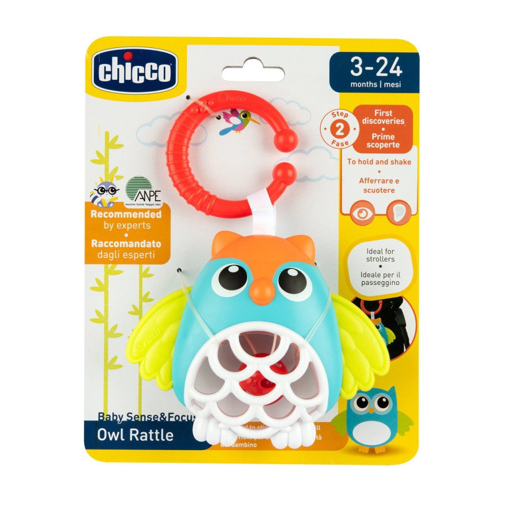 Брязкальце Chicco Сова (11590.00) - зображення 3