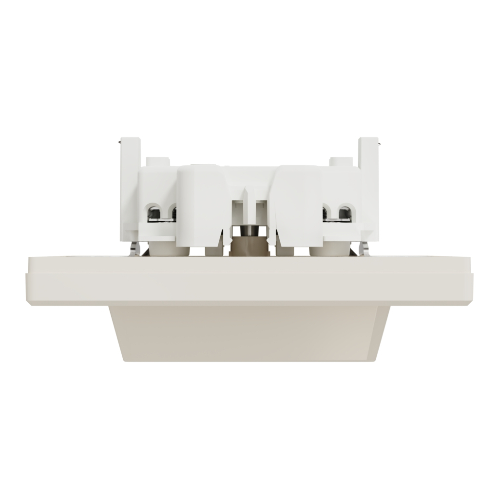 Розетка Schneider Electric ASFORA без заземлення подвійна крем (EPH9700123) - изображение 5