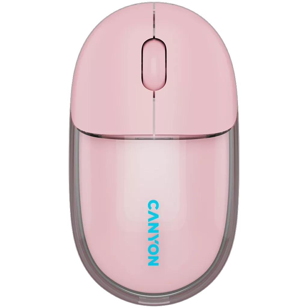 Мишка Canyon OnClick 24 Wireless Pink (CNS-CMSW24P) - зображення 1