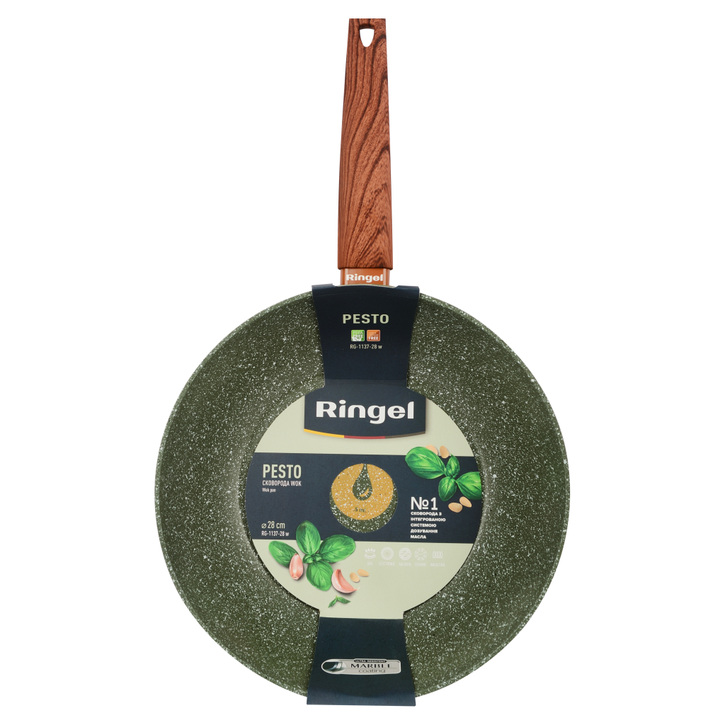 Сковорода Ringel Pesto WOK 28 см (RG-1137-28 w) - зображення 4