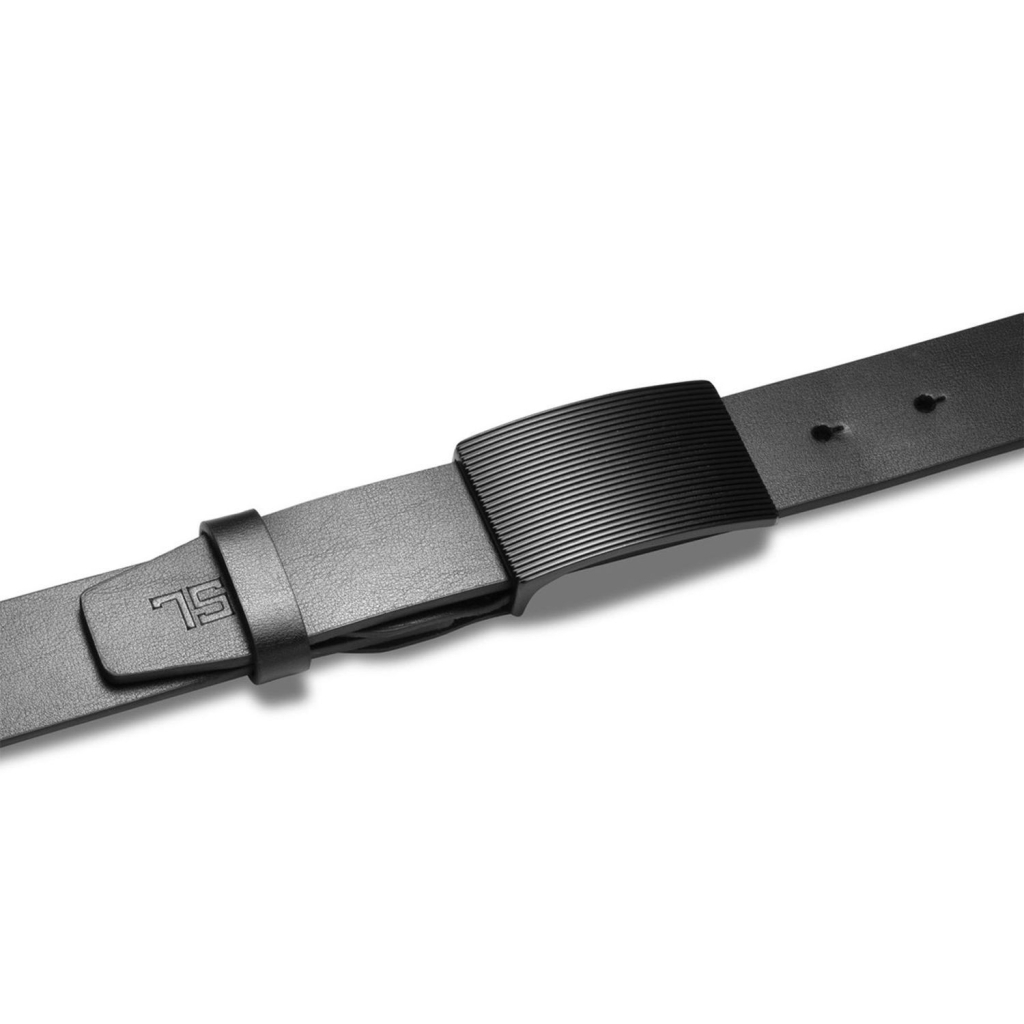 Ремінь Semi Line Чоловічий Шкіряний Black (DAS303130) - зображення 2