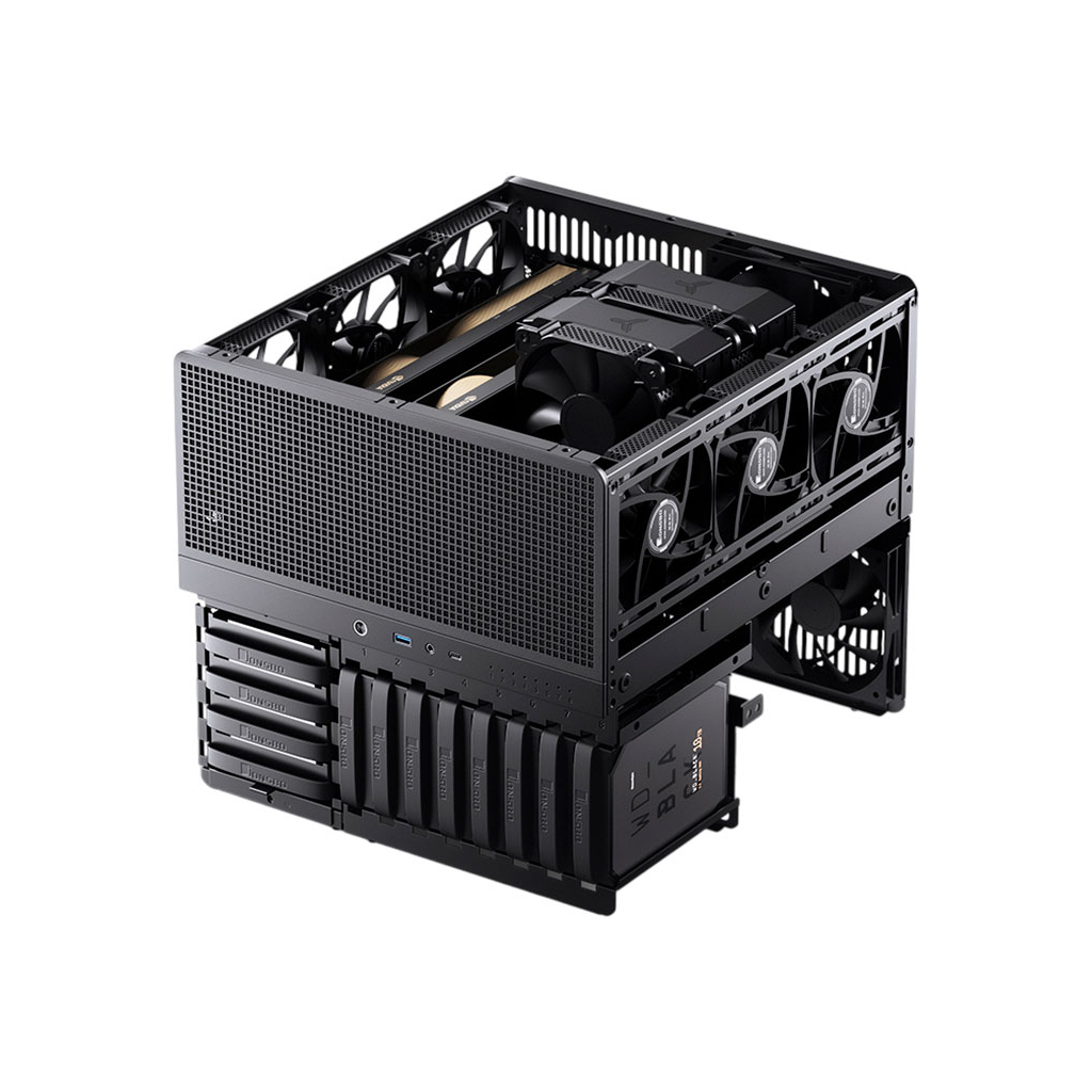 Корпус JONSBO N5 Black - зображення 11