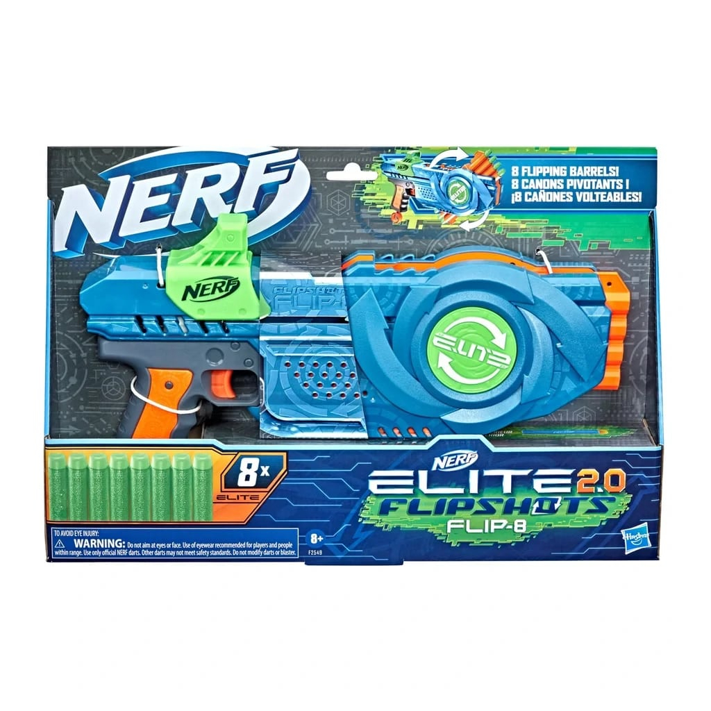 Іграшкова зброя Hasbro Nerf Elite 2.0 Flip 8 (F2549) - зображення 2