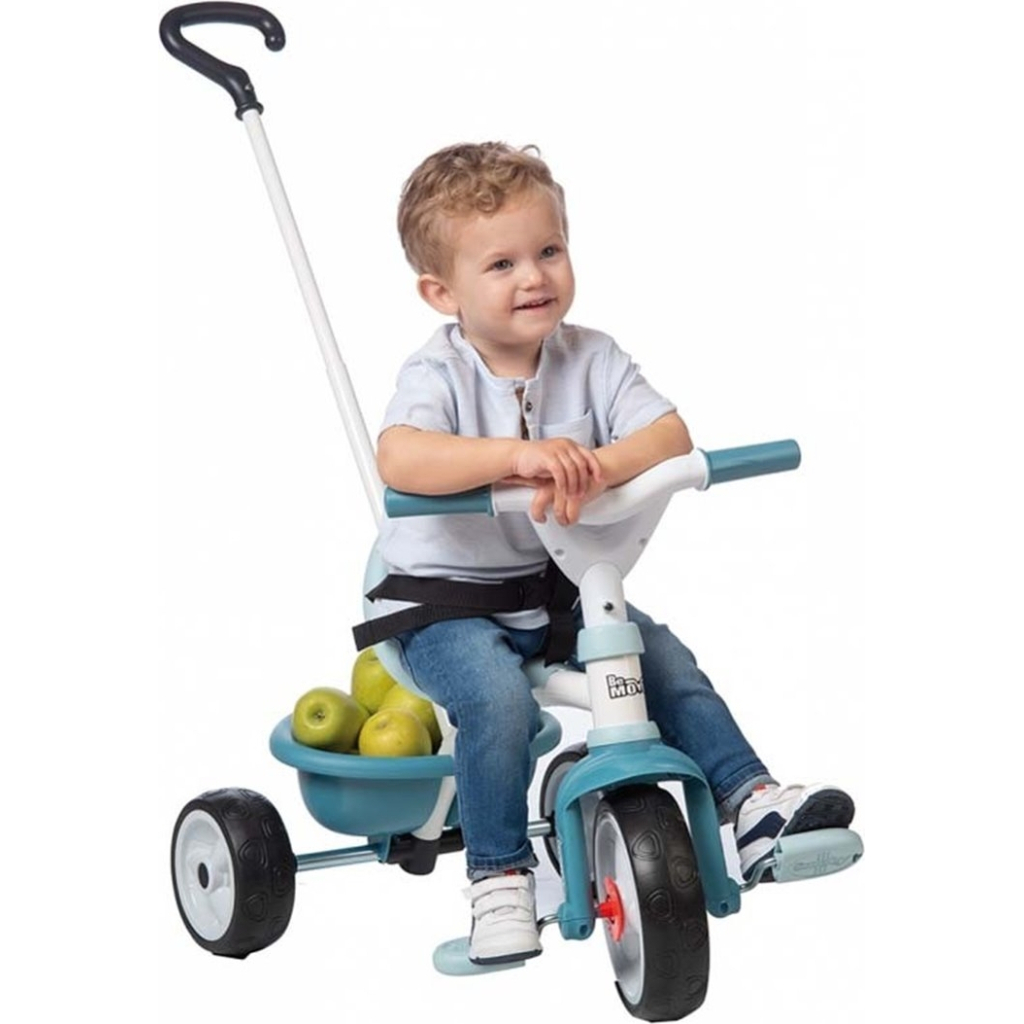 Дитячий велосипед Smoby Be Move 2 в 1 з багажником Блакитний (740331) - зображення 3