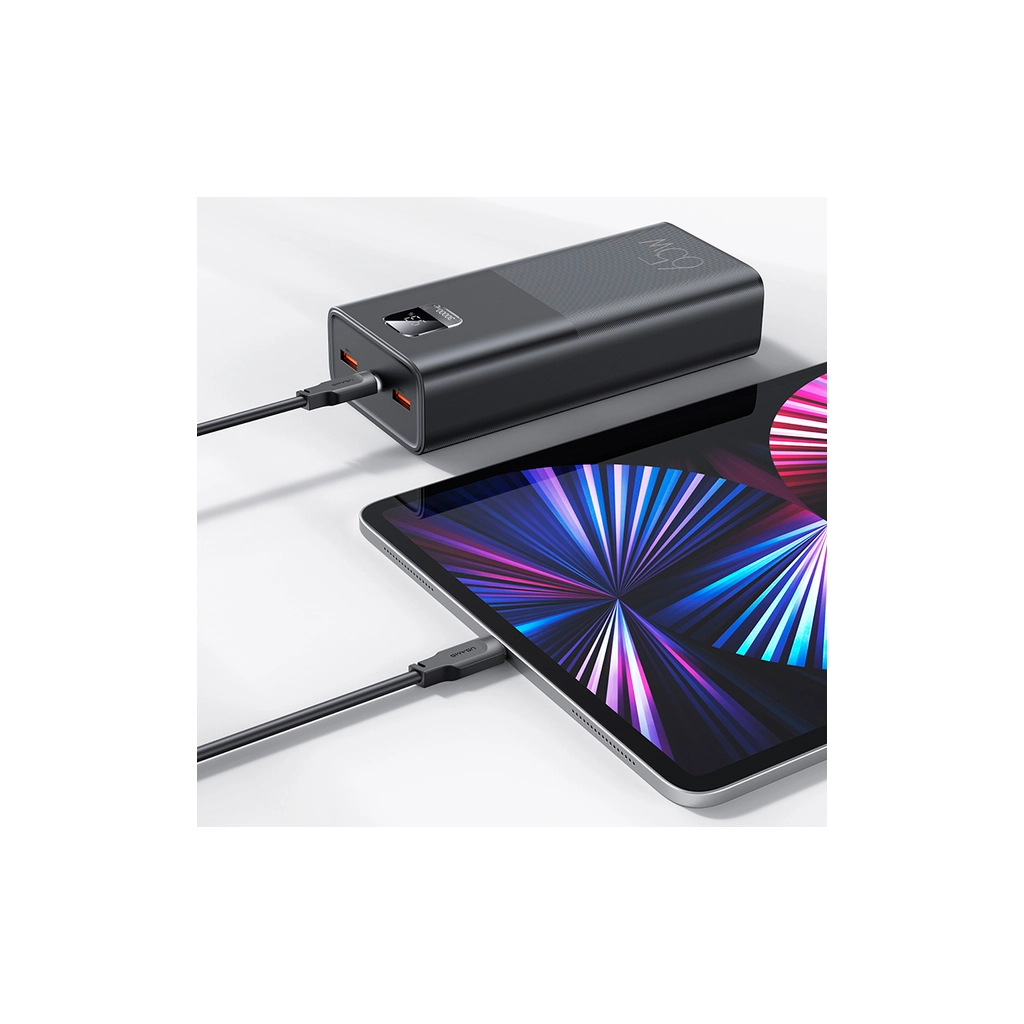 Батарея універсальна Usams PB68 30000mAh PD/3.0/65W, QC/3.0, Black (ATXLOGTC01) - зображення 4