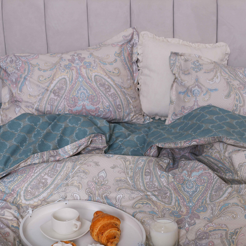 Постільна білизна Tiare Сатин Люкс 106 євро (106_Lux_ev) - зображення 5