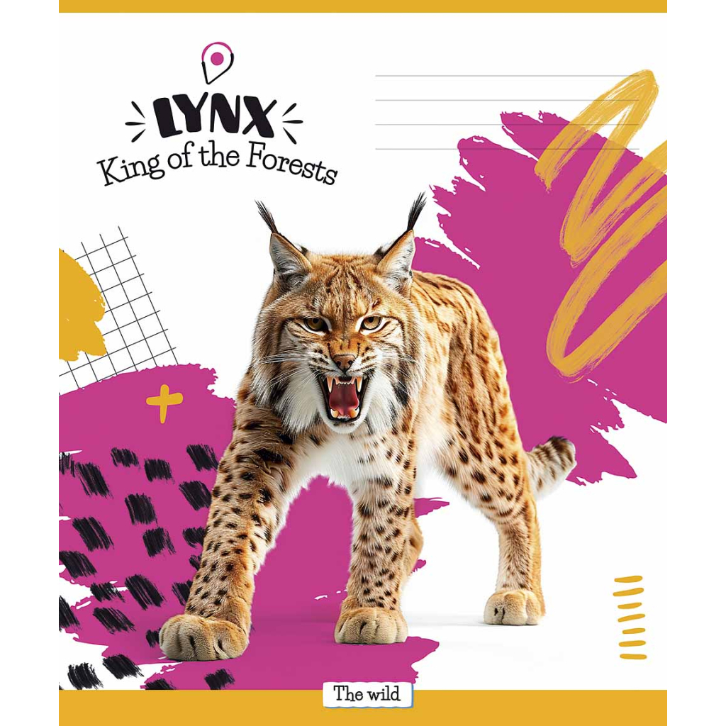 Зошит Школярик King of the Tropics 18 аркушів лінія (018-3421L) - зображення 2