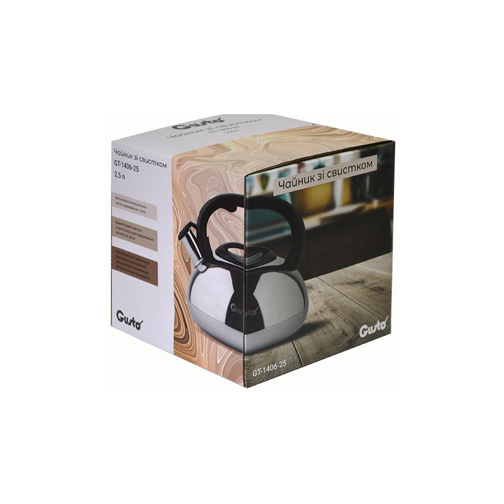 Чайник Gusto 2,5 л (GT-1406-25) - зображення 2