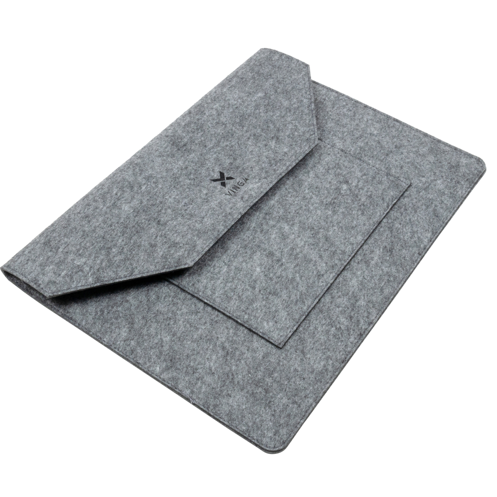 Чохол до ноутбука Vinga 15.6" NSF150 Envelope Gray (NSF150EGY) - зображення 2