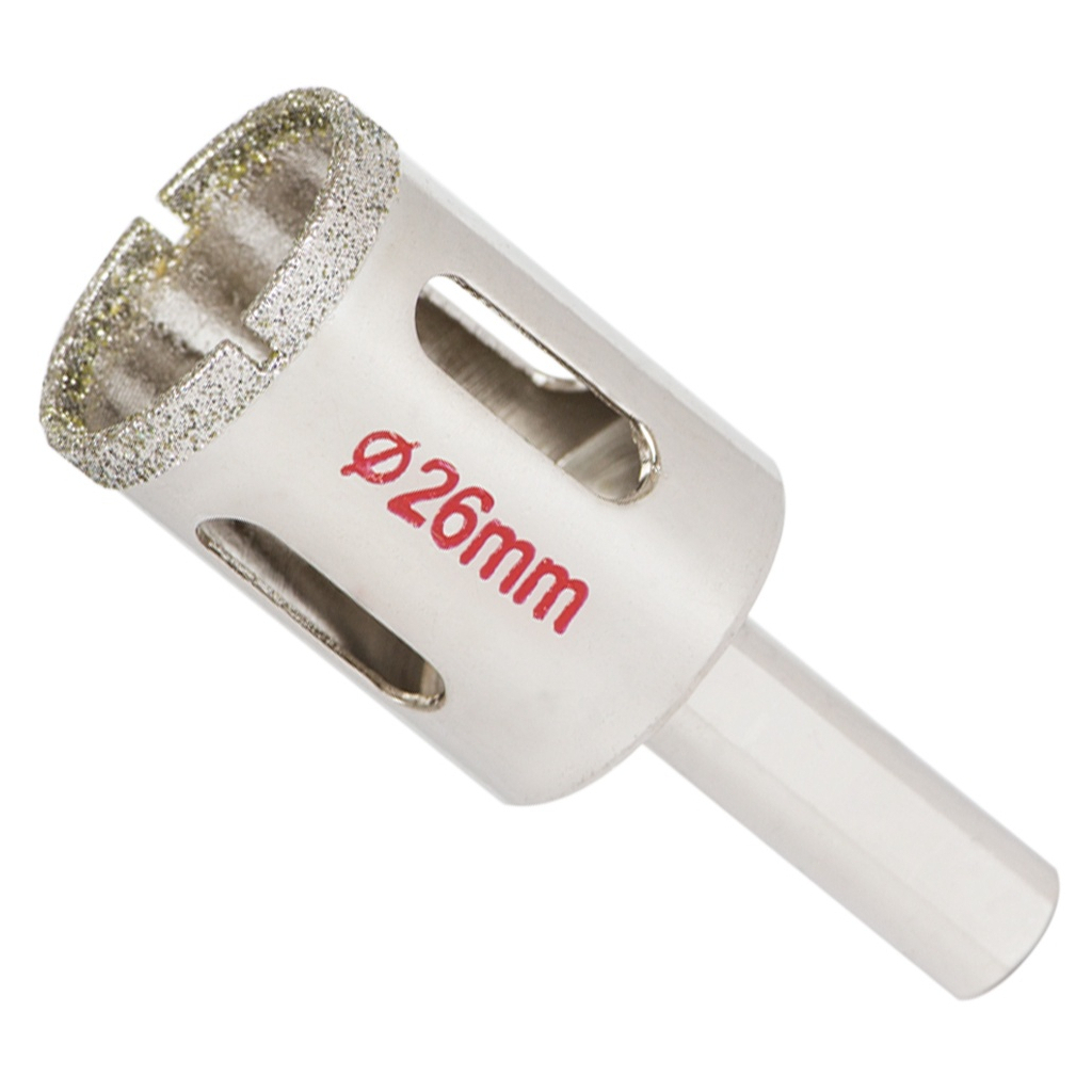 Коронка Sigma алмазна по кераміці та склу 26мм (1541261) - зображення 1