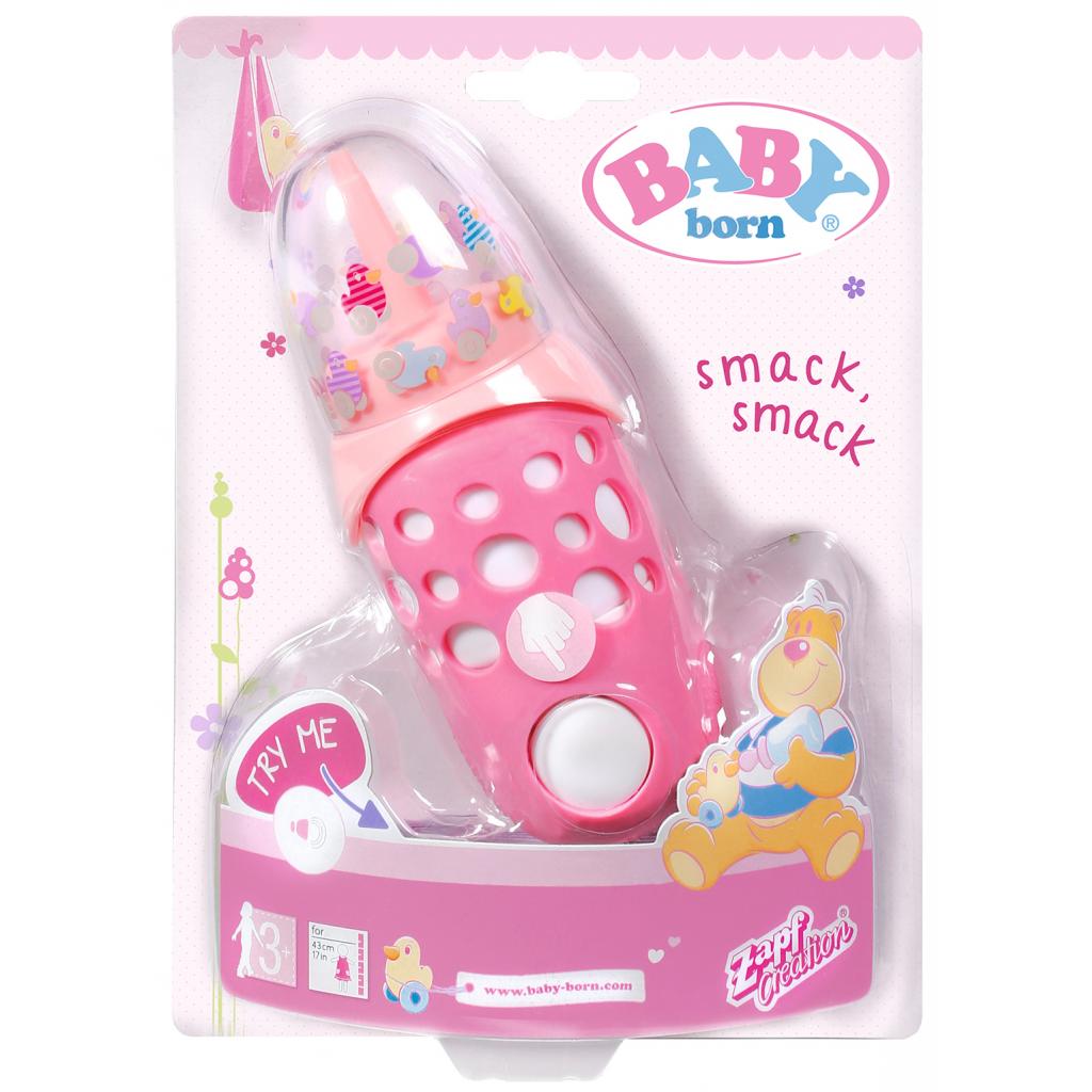 Аксесуар до ляльки Zapf Интерактивная бутылочка Забавное кормление (822104) - зображення 1