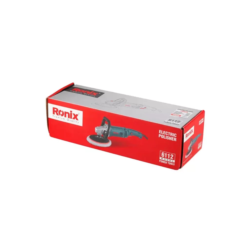Шліфувальна машина Ronix полірувальна 1400Вт, 180мм (6112) - зображення 7