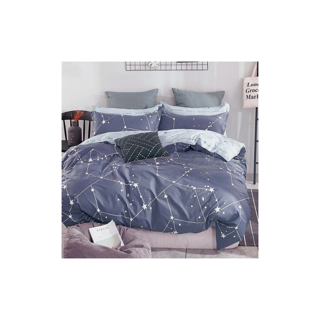 Постільна білизна MirSon Бязь 17-0033 Carlos 220x240 - King Size (2200001401907) - зображення 1