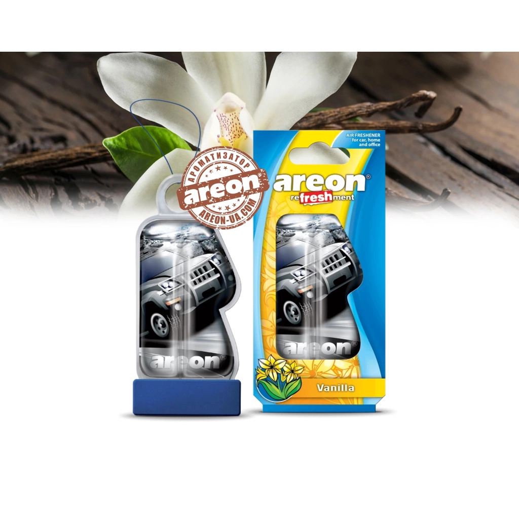 Ароматизатор для автомобіля Areon Vanilla 8,5 мл (77148) - зображення 2