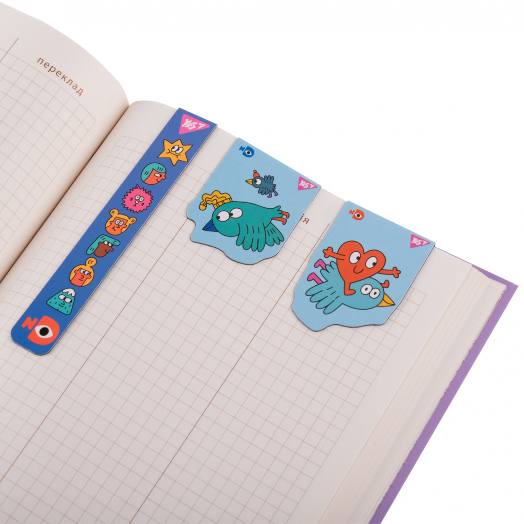 Закладки для книг Yes магнітні Stand with Ukraine 3 шт (708353) - зображення 3