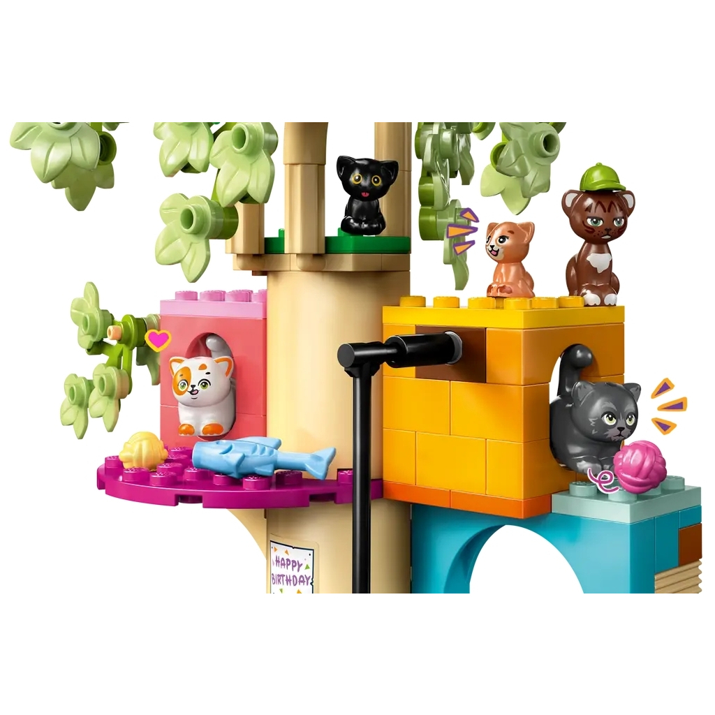 Конструктор LEGO Friends День народження кота та будинок на дереві (42666) - зображення 4