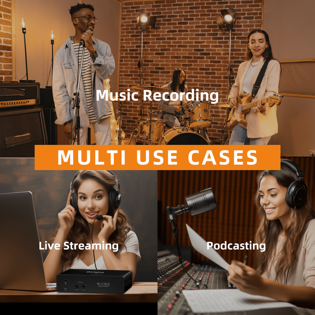 Аудіоінтерфейс Fifine Ampli 3 - picture 11