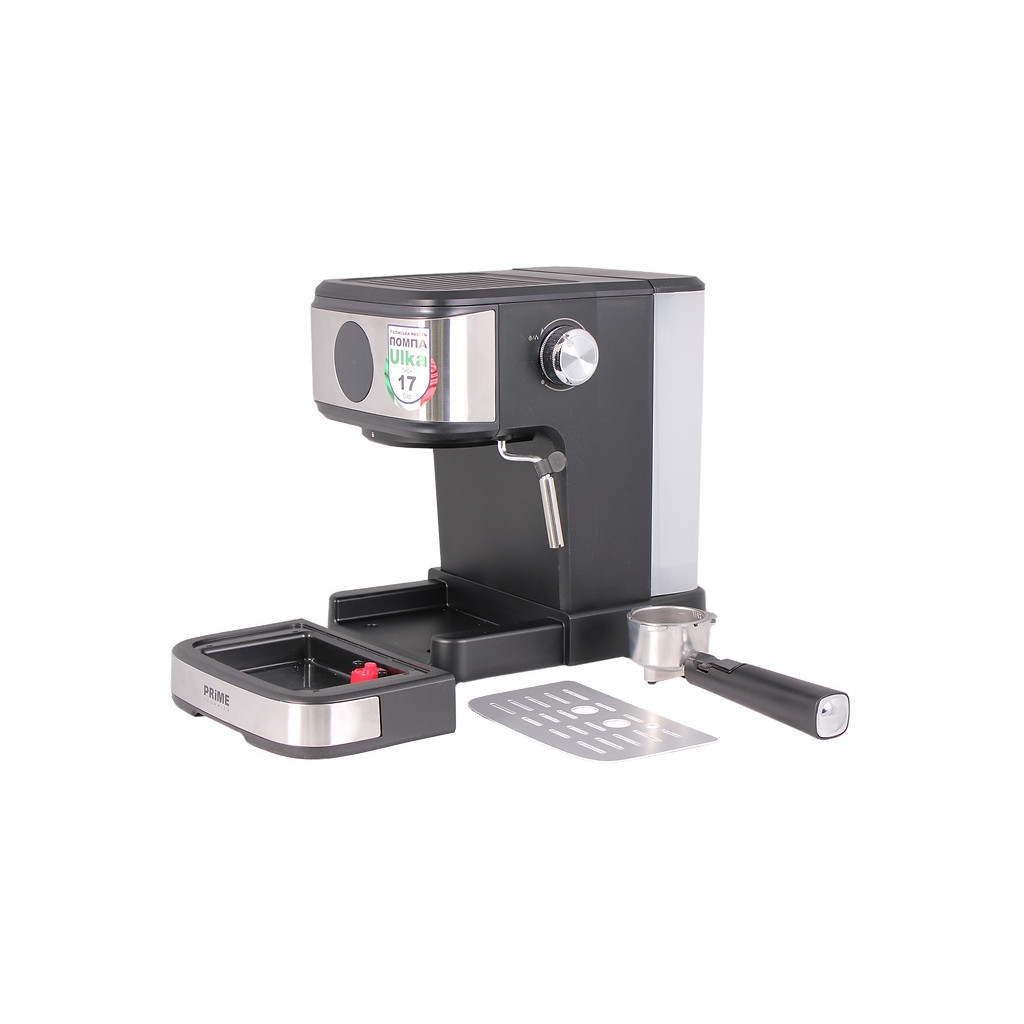 Ріжкова кавоварка еспресо PRIME Technics PAC 155 Classic - зображення 7