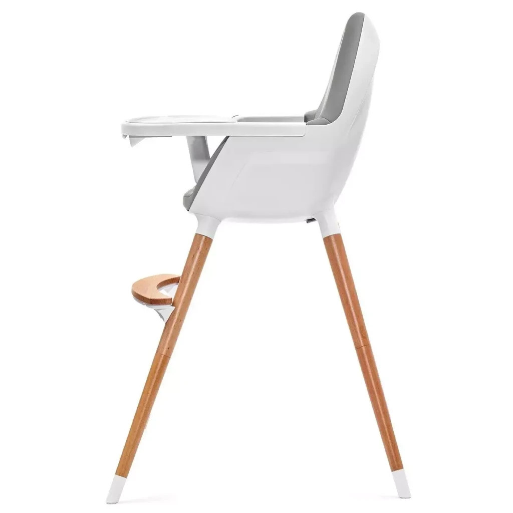 Стілець для годування Kinderkraft 2 в 1 Fini Gray (5902533902903) - зображення 2