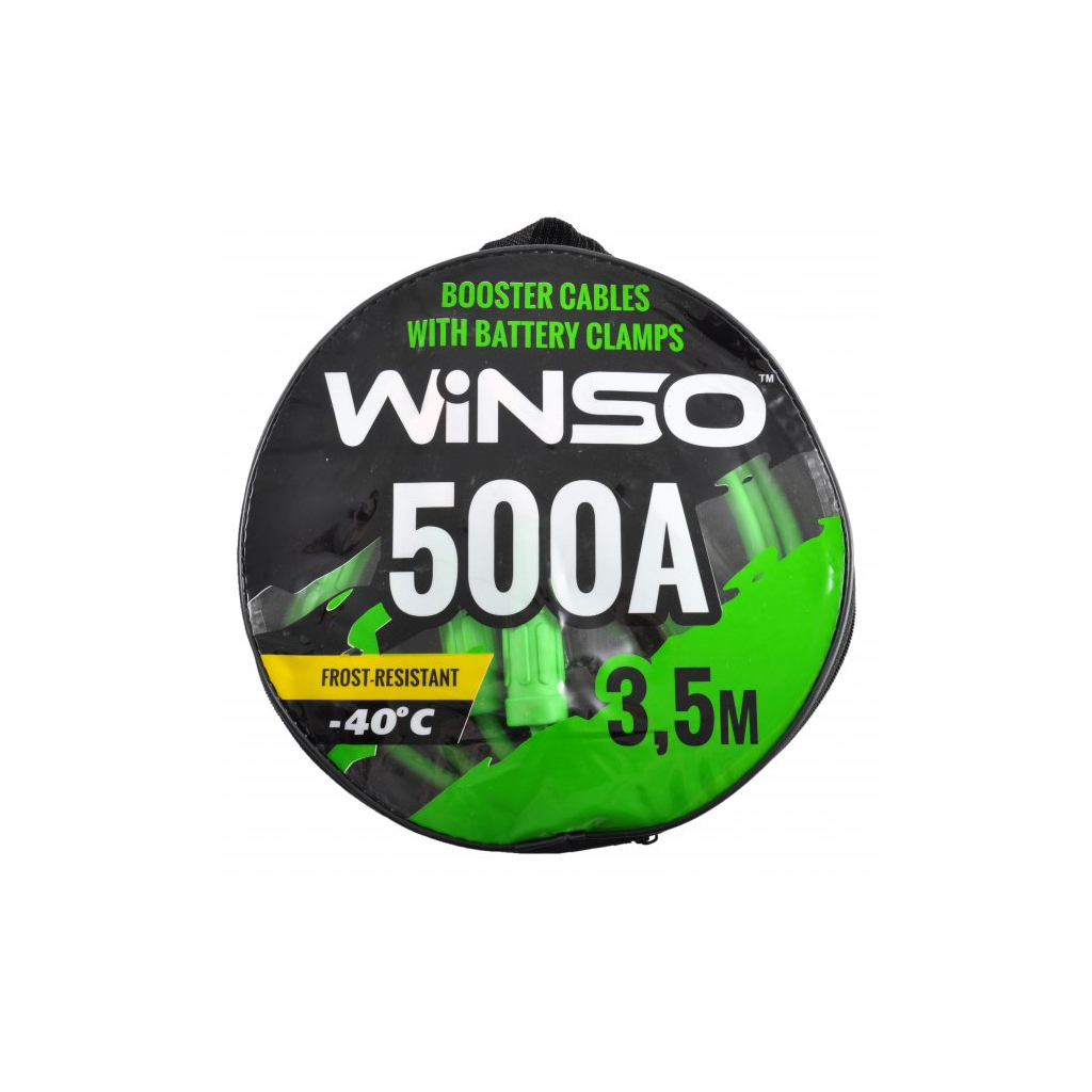 Дроти для запуску для автомобіля WINSO 500А, 3м (138500) - изображение 2