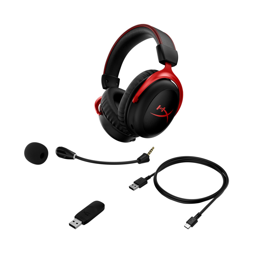 Навушники HyperX Cloud II Wireless Black-red (4P5K4AA) - зображення 5