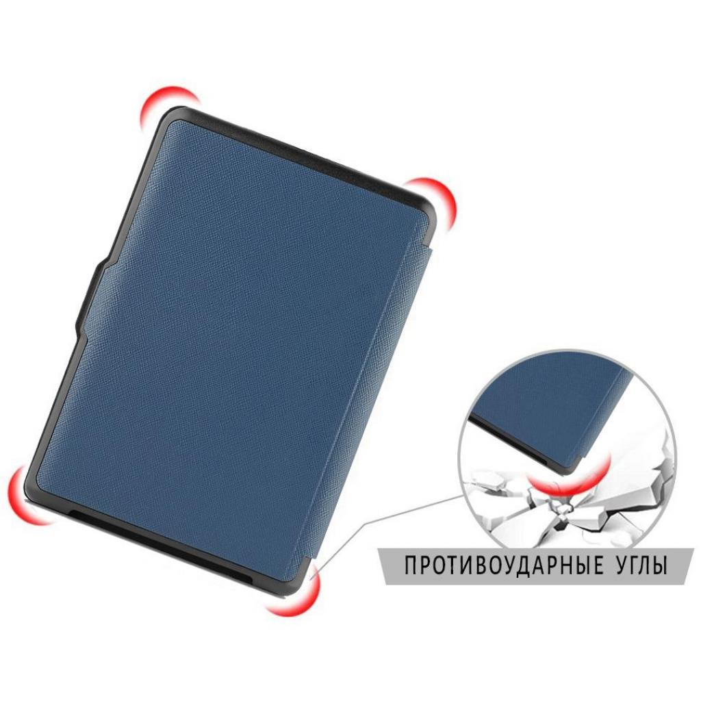 Чохол до електронної книги AirOn Premium для AIRBOOK City Base/LED blue (4821784622006) - зображення 4