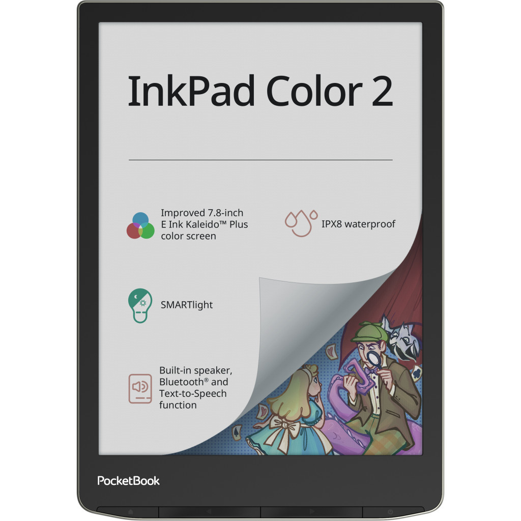 Електронна книга Pocketbook 743C InkPad Color 2 Moon Silver (PB743C-N-CIS) - зображення 1