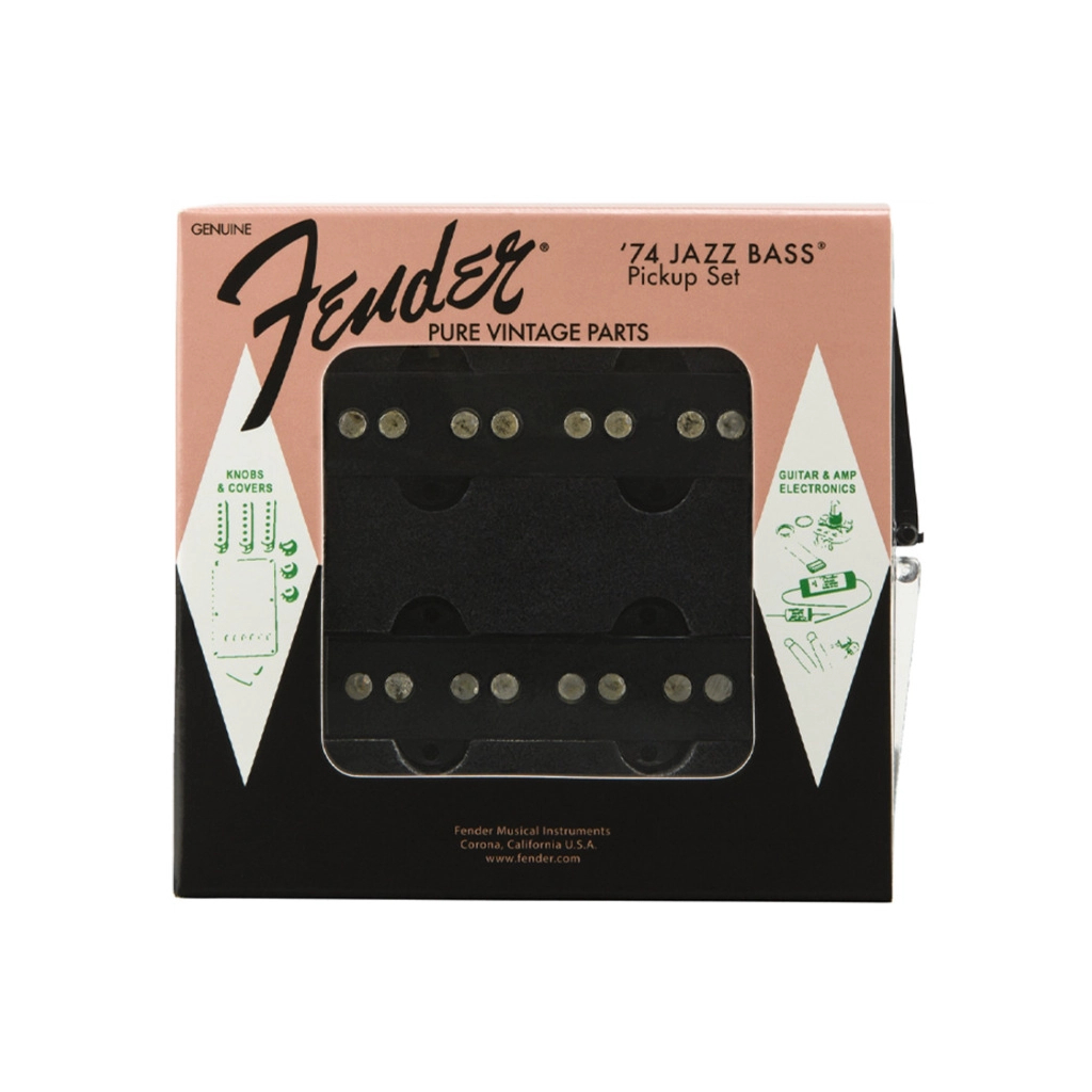 Звукознімач для гітари Fender Pure Vintage '74 Jazz Bass Pickup Set (236963) - зображення 2