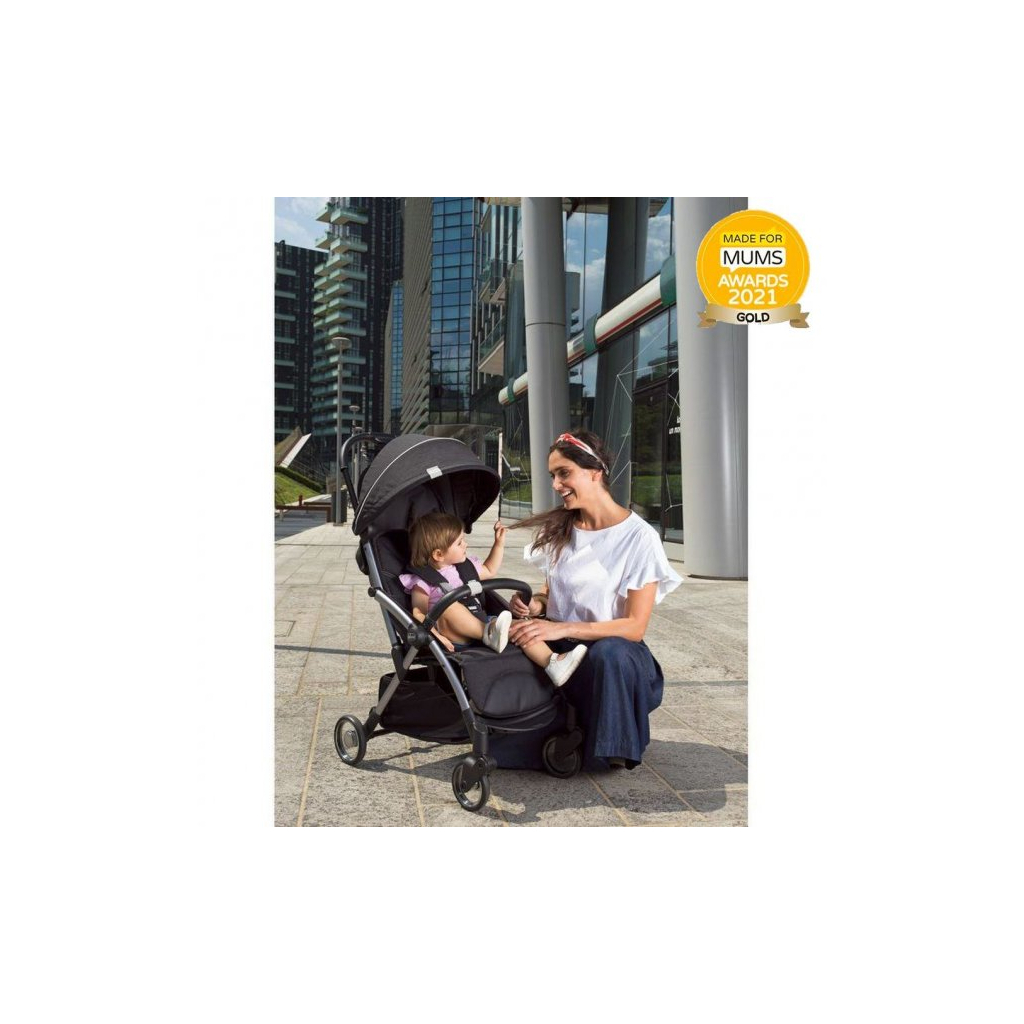 Коляска Chicco Goody Plus Stroller Сіро-салатова (79877.19.00) - зображення 5