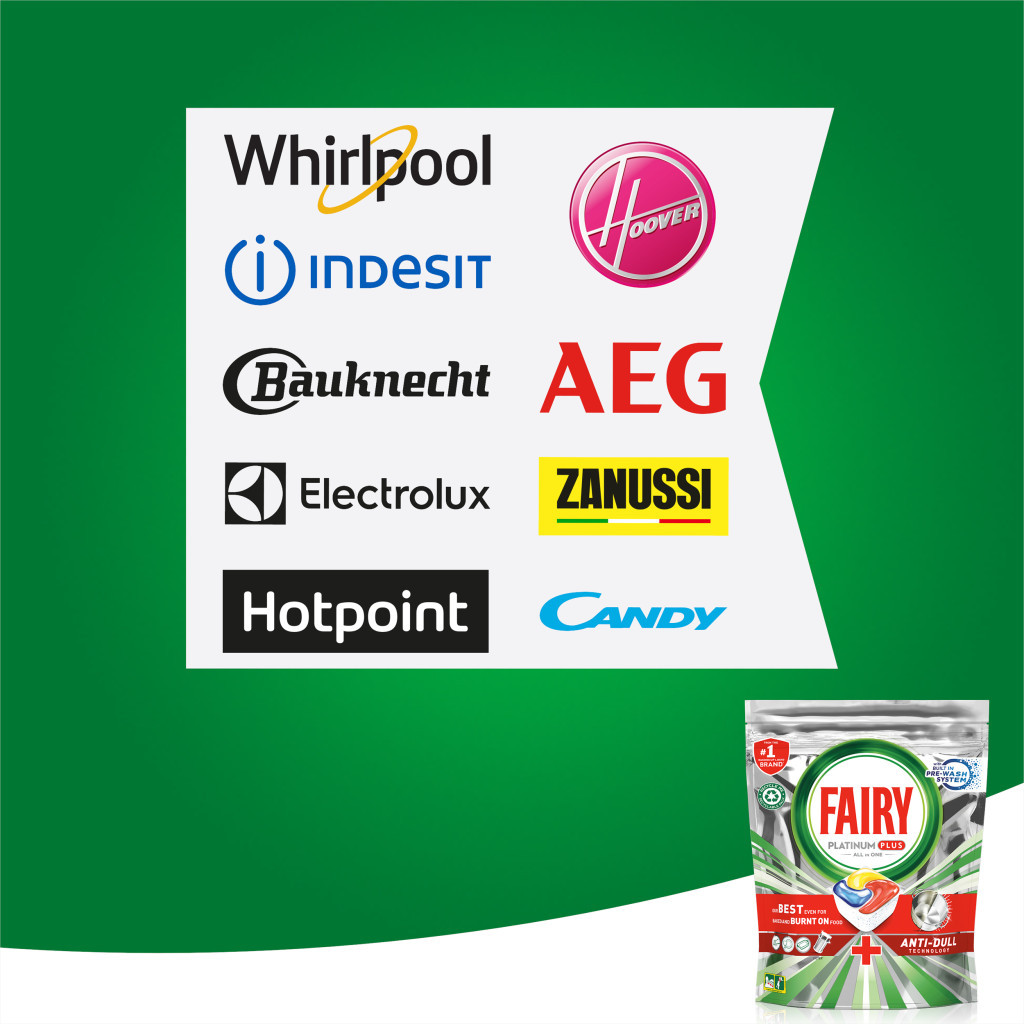 Таблетки для посудомийних машин Fairy Platinum Plus All in One Lemon 36 шт. (8001841956541/8700216236232) - зображення 4