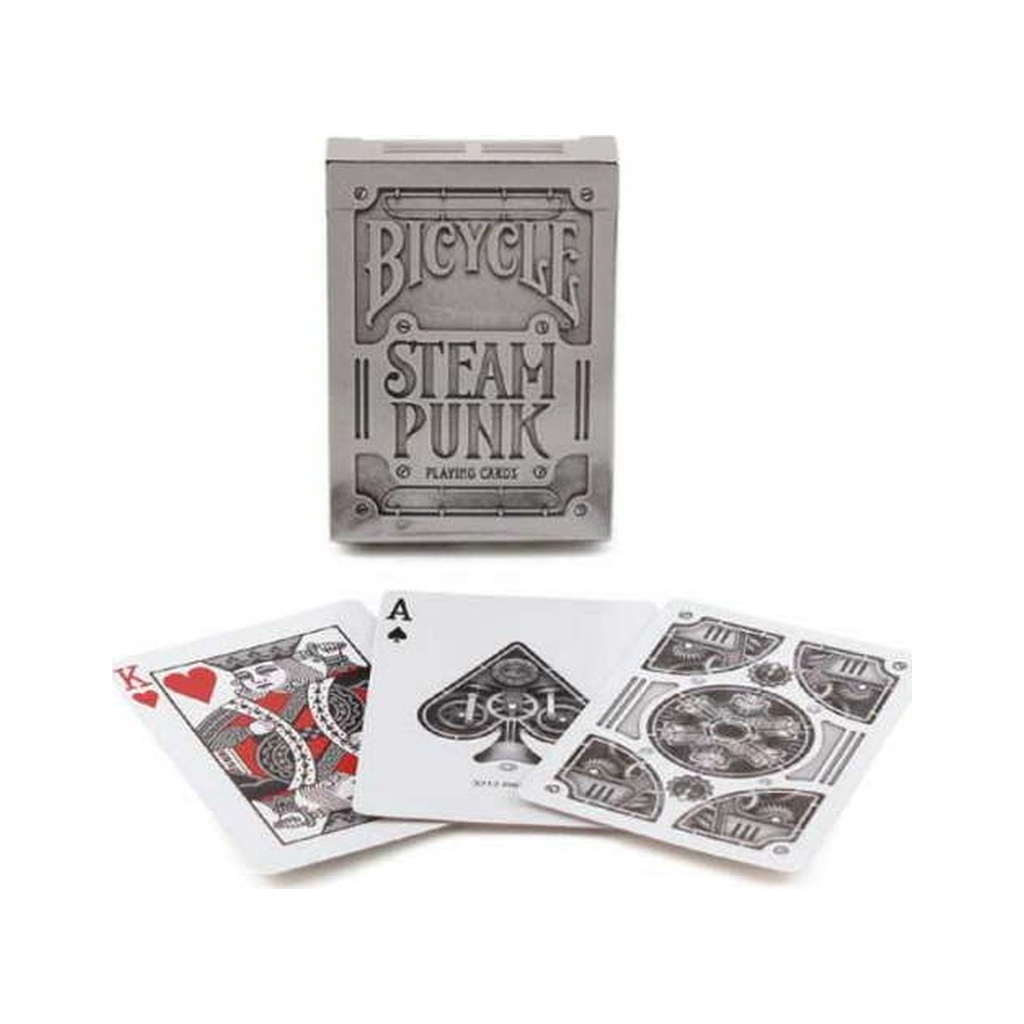 Гральні карти Bicycle Steampunk (silver) (01990) - зображення 4