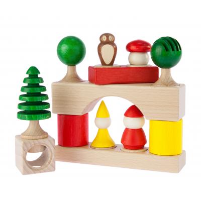 Конструктор Nic cubio дерев'яний 17 ел. (NIC2115) - зображення 5