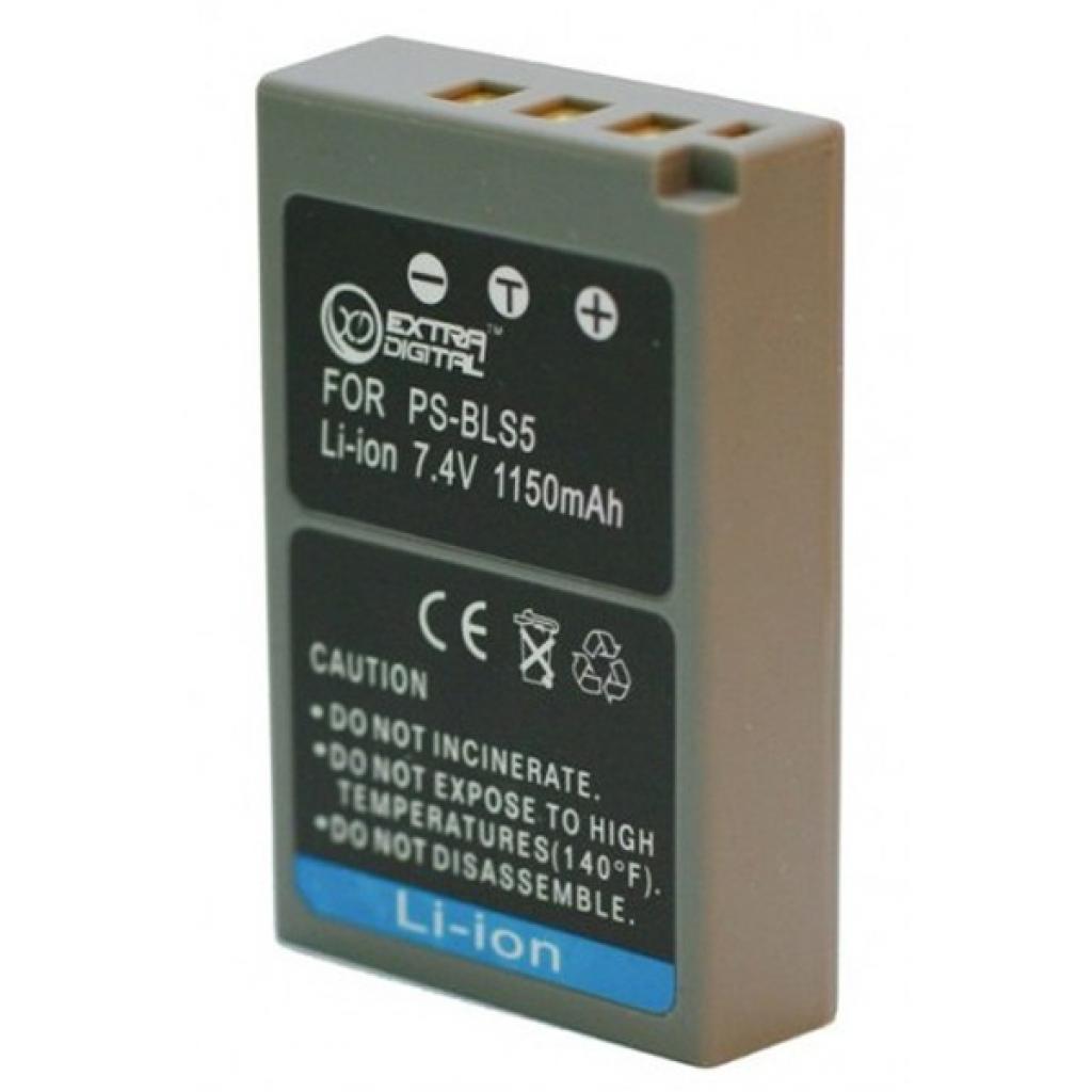 Акумулятор до фото/відео Extradigital Olympus PS-BLS5 (BDO2548) - изображение 2