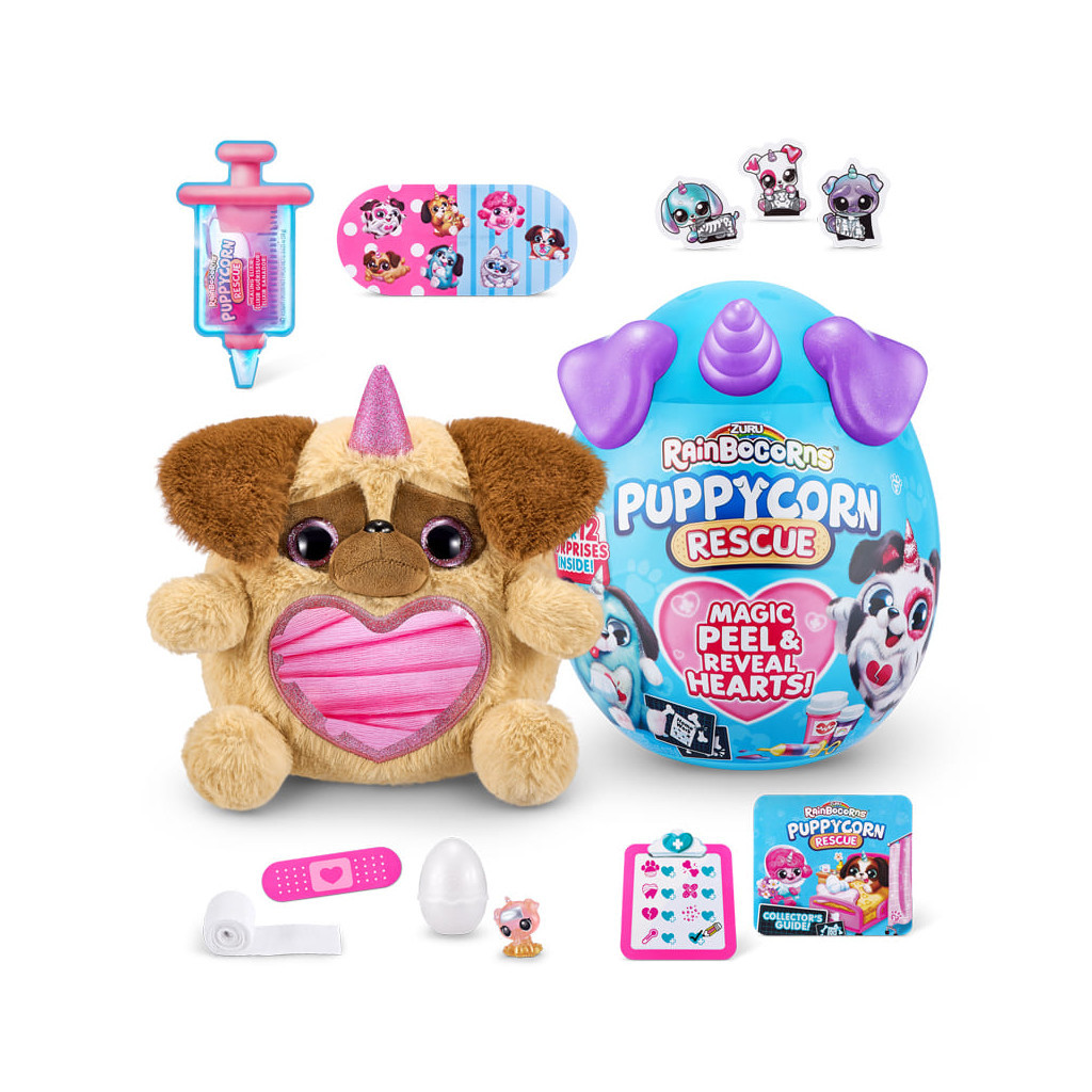 М'яка іграшка Rainbocorns сюрприз E серія Puppycorn Rescue (9261E) - зображення 8