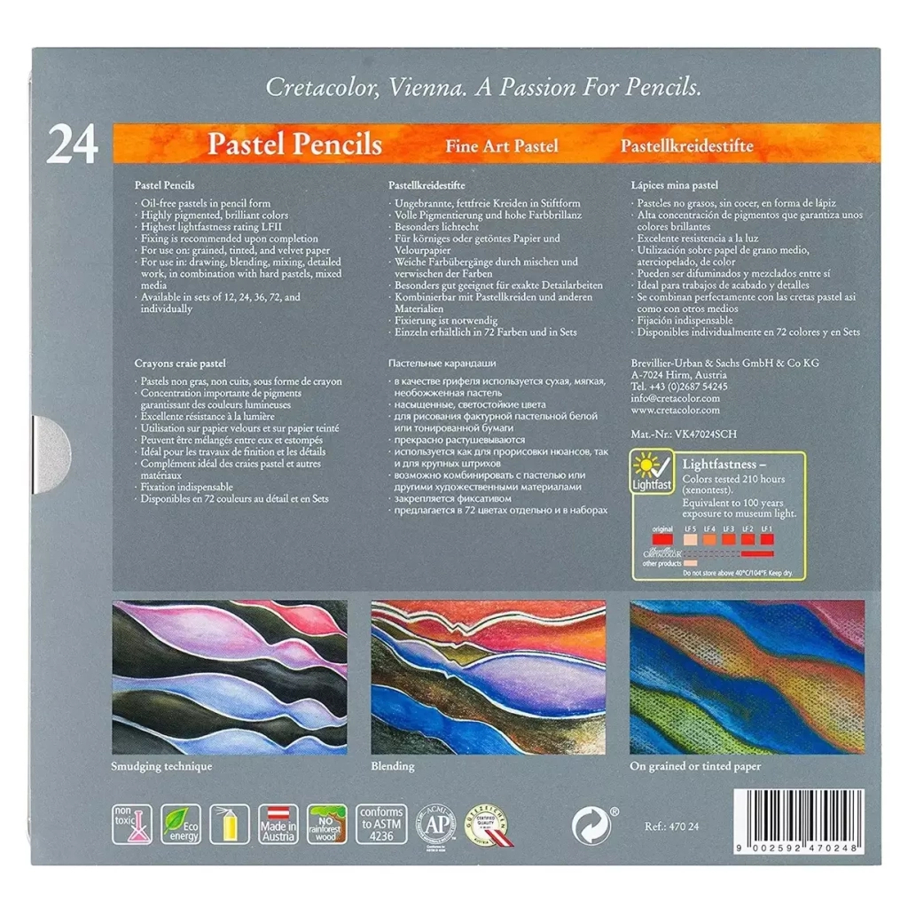 Пастель Cretacolor Fine Art Pastel олівці 24 кольори (9002592470248) - изображение 2