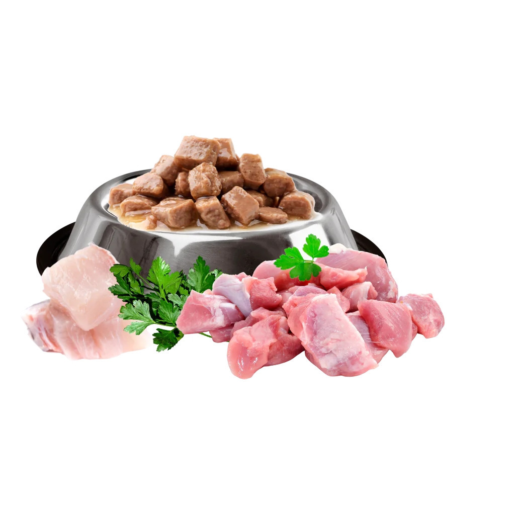 Вологий корм для кішок Mis Kiss з кроликом в соусі 100 г (4820164440148/4820111141463) - зображення 2