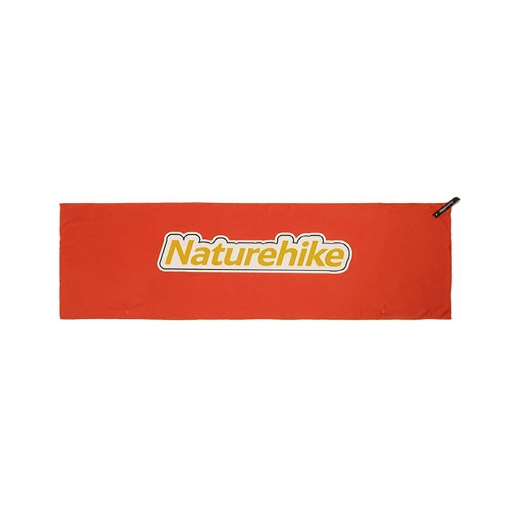 Туристичний рушник Naturehike CNK2300SS011 швидковисихаючий 100 х 30 помаранчевий (6976023925511) - зображення 1