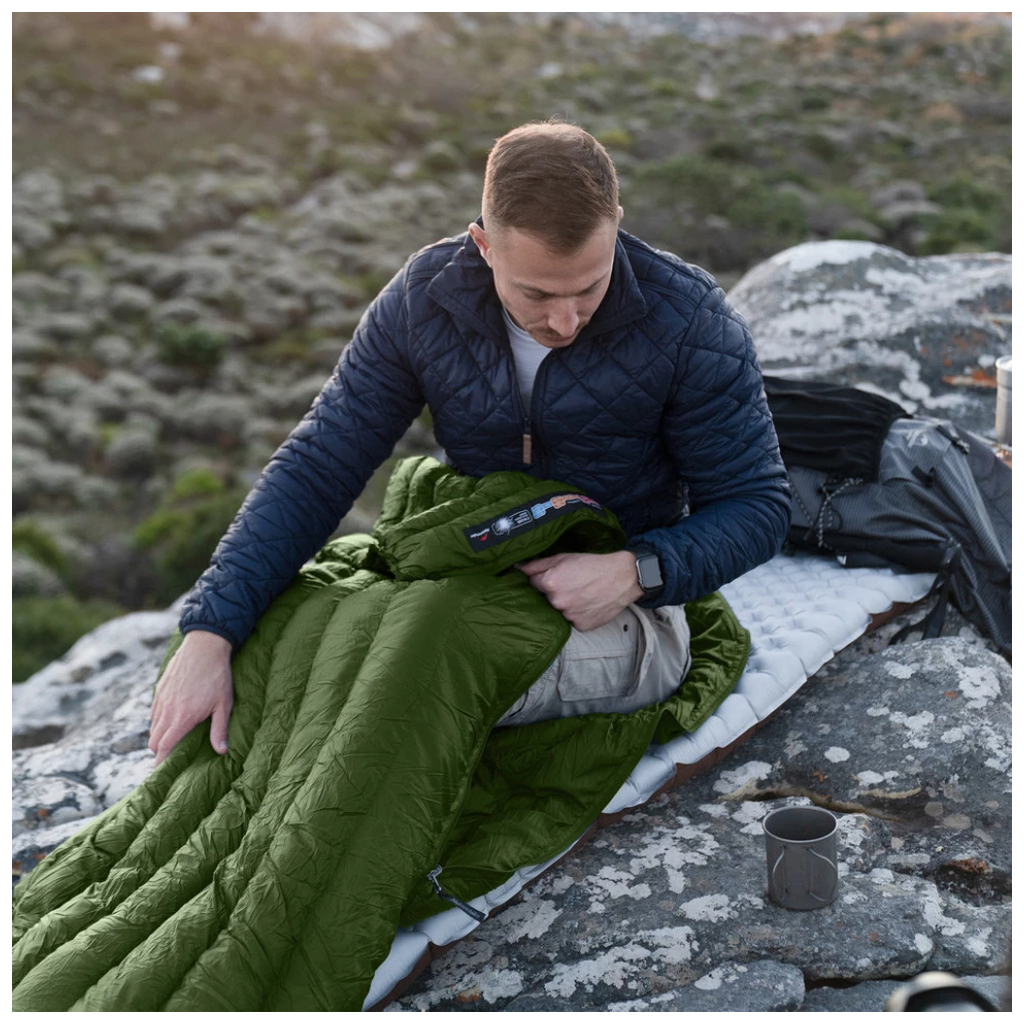 Спальний мішок Naturehike CWM295 CNK2300SD013, зелений (6976023920882) - зображення 8