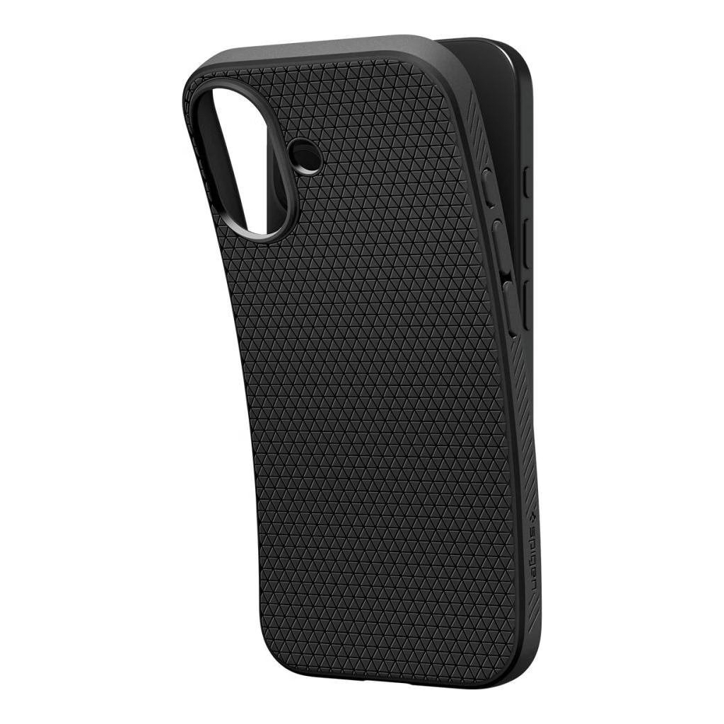 Чохол до мобільного телефона Spigen Liquid Air iPhone 17 Matte Black (ACS10369) - зображення 11