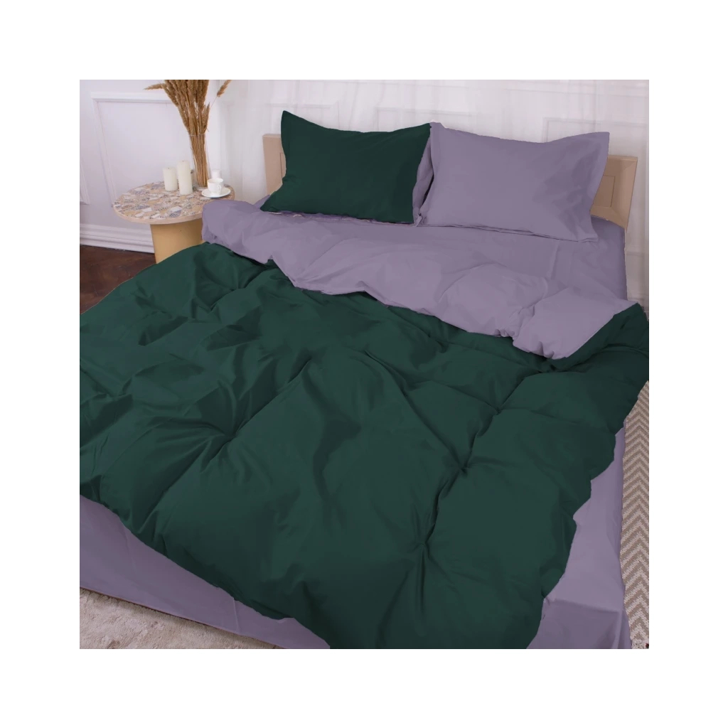 Постільна білизна MirSon Poplin Line 056 + 091 Rowena 110x140 (2200006277637) - изображение 1