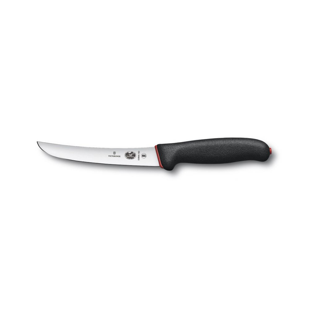Кухонний ніж Victorinox Fibrox Boning 15 см Dual Grip Black/Red (5.6503.15D) - зображення 1