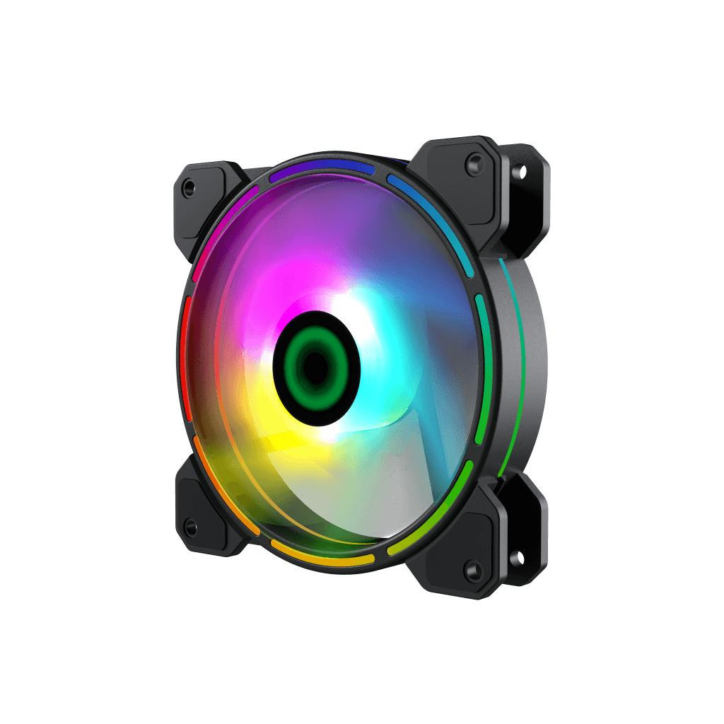 Кулер до корпусу Gamemax FN-12Rainbow-D - зображення 3