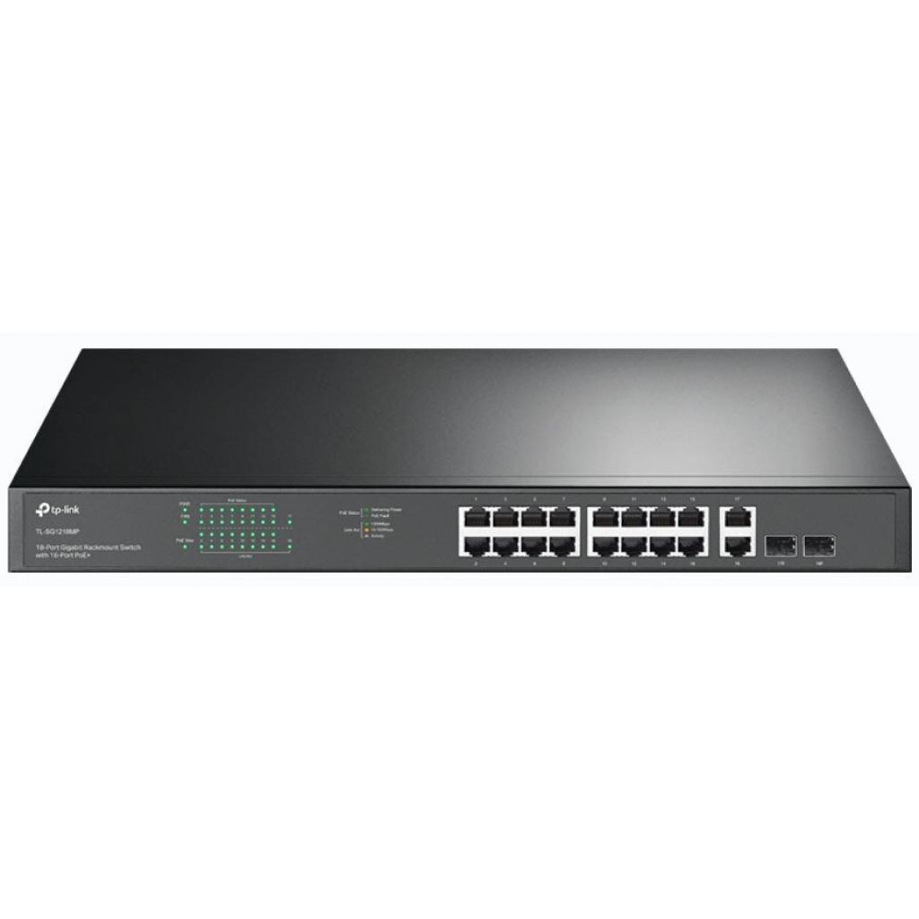 Комутатор мережевий TP-Link TL-SG1218MP - зображення 1