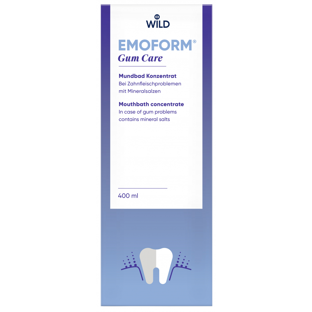 Ополіскувач для порожнини рота Dr. Wild Emoform Gum Care 400 мл (7611841702201) - зображення 2