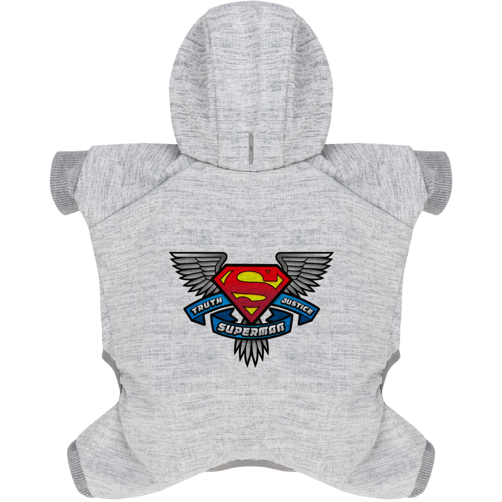 Комбінезон для тварин Collar WAUDOG Clothes "Супермен, правда, справедливість" XS30 B 36-40 см, С 24-27 см (303-1021) - зображення 2