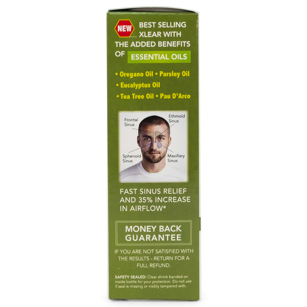 Мінерали Xlear Порятунок назальний спрей з ксилітом та ефірн. оліями 45 мл (700596010093) - изображение 4