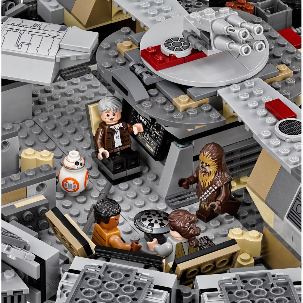 Конструктор LEGO Star Wars Сокіл Тисячоліття (75105) - зображення 6